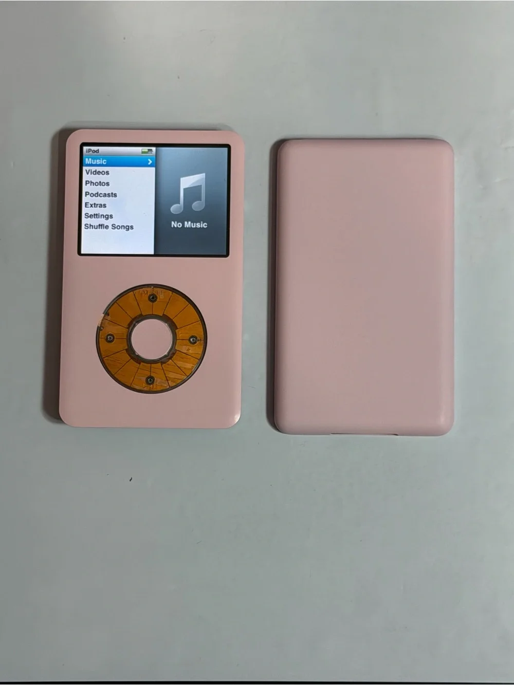 Peachy Pink Portable Apple MP3 Player 7th generation 256gb